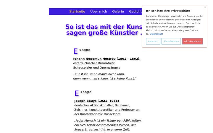 Screenshot of karl-heinz-mueller.de