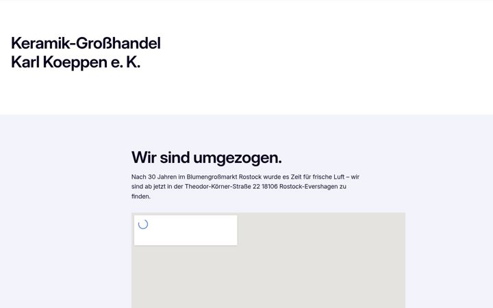 Screenshot of karl-koeppen.de