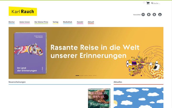 Screenshot of karl-rauch-verlag.de
