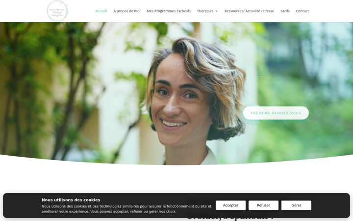 Screenshot of karla-bernat.com