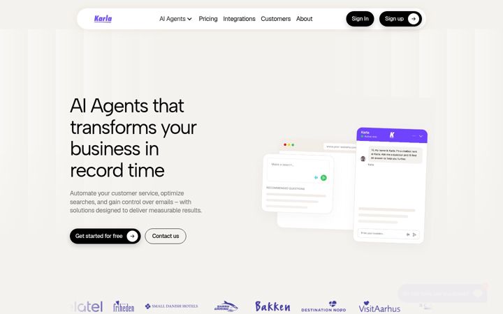 Screenshot of karlachat.com