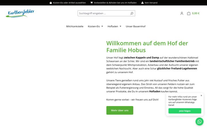 Screenshot of karlbergfelder.de