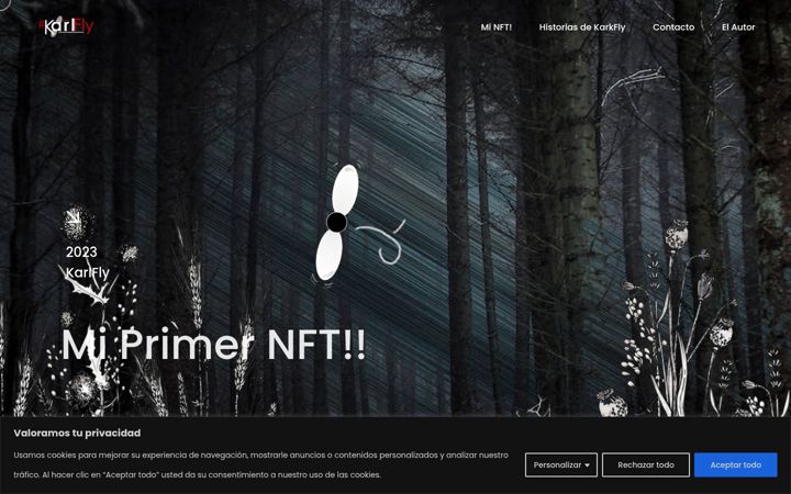 Screenshot of karlfly.com