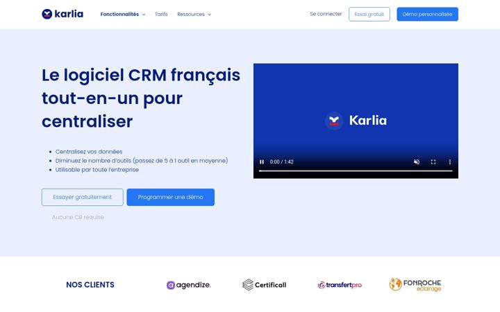 Screenshot of karlia.co