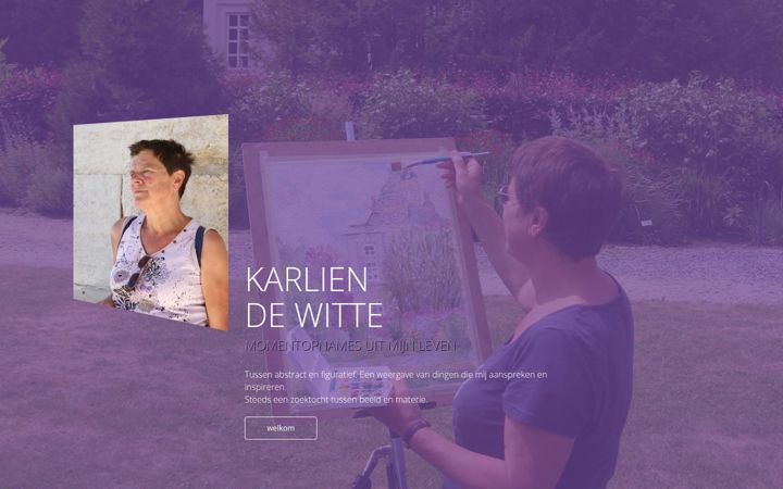Screenshot of karliendewitte.be