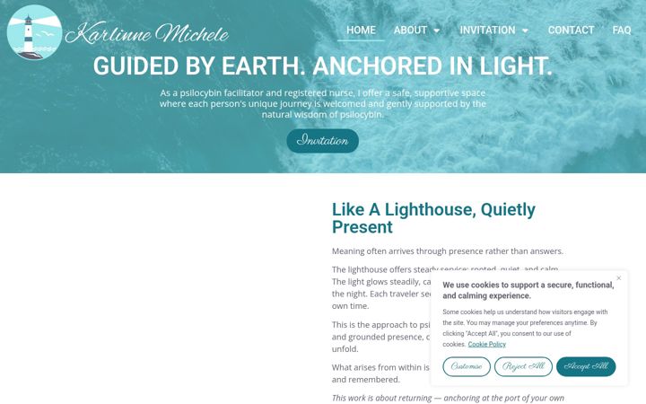 Screenshot of karlinnemichele.com
