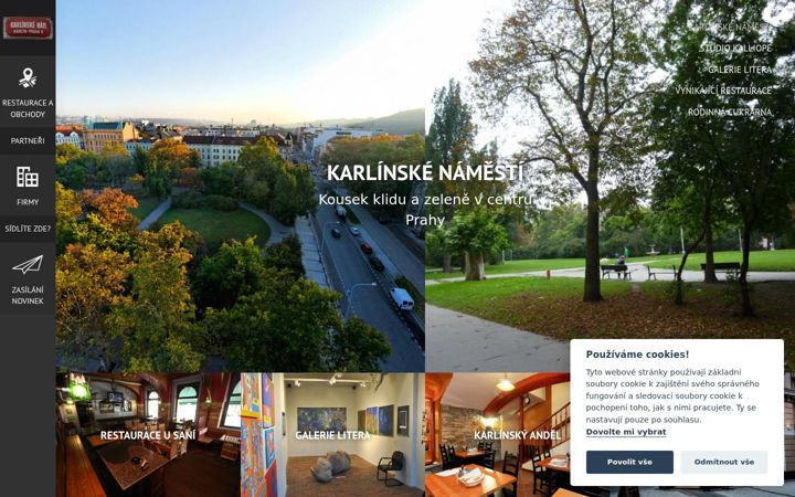 Screenshot of karlinske-namesti.cz