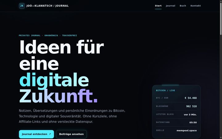 Screenshot of karlklawatsch.com