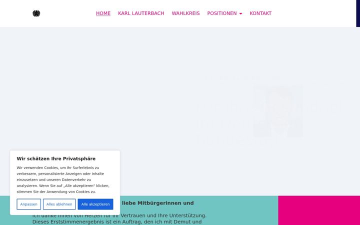 Screenshot of karllauterbach.de