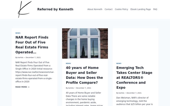 Screenshot of karlola.com