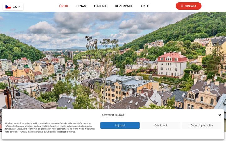 Screenshot of karlovyvaryapartman.cz