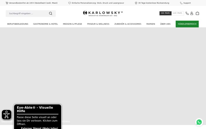 Screenshot of karlowsky.com