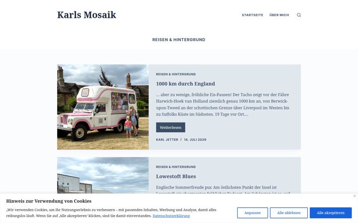 Screenshot of karls-mosaik.de