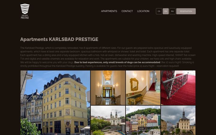 Screenshot of karlsbadprestige.cz