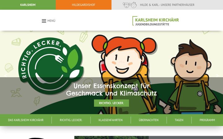 Screenshot of karlsheim.de