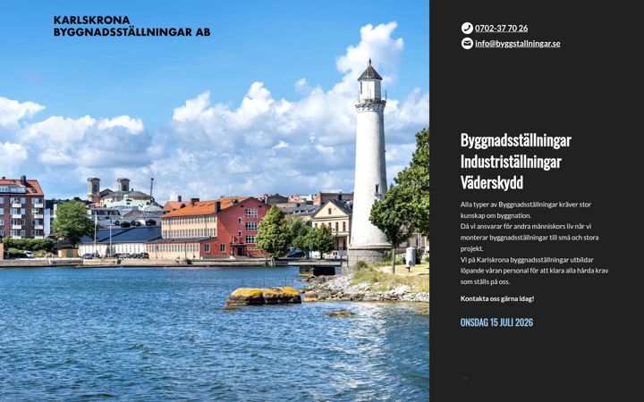 Skærmbillede af karlskronabyggnadsstallningar.se