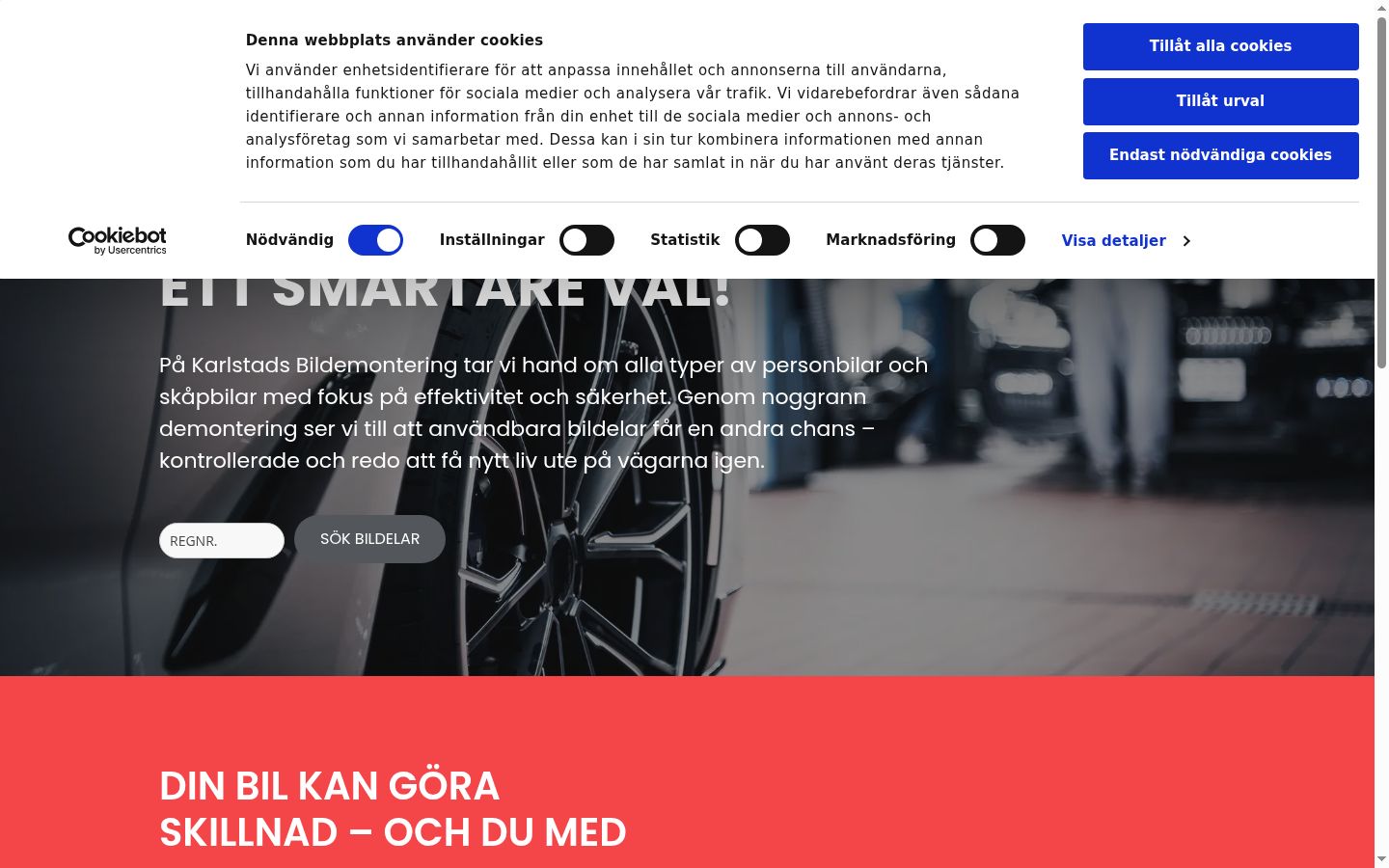 Sutikimo reklamjuostės, rodytos prieš bet kokią sąveiką, ekrano kopija