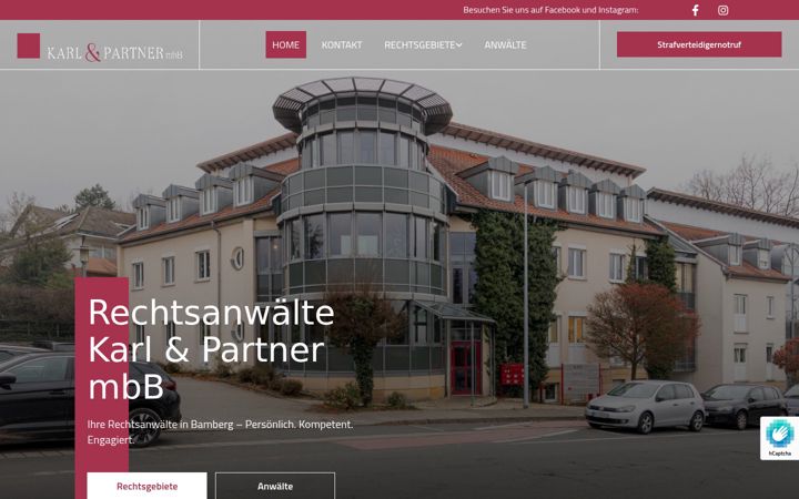 Screenshot of karlundpartner.de