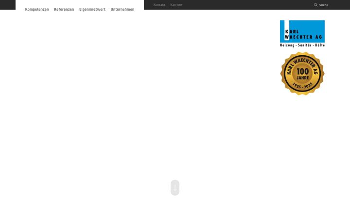 Screenshot of karlwaechter.ch