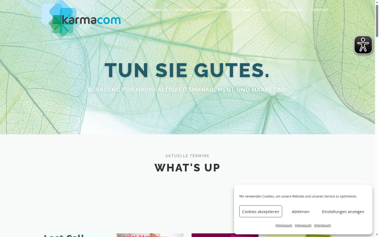 Sutikimo reklamjuostės, rodytos prieš bet kokią sąveiką, ekrano kopija