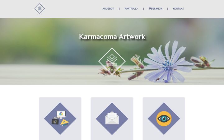 Screenshot of karmacoma.ch