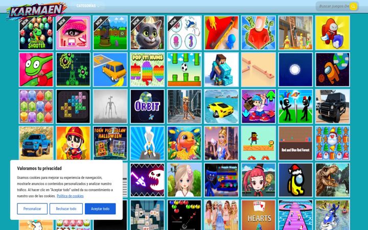 Screenshot of karmaen.com