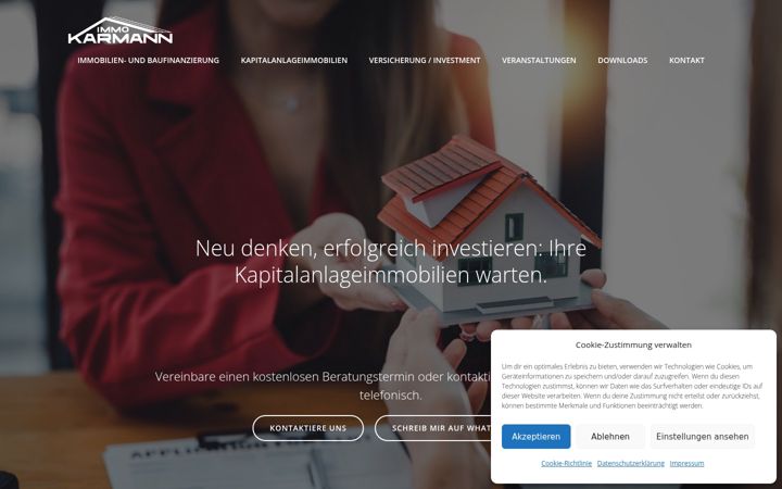 Screenshot of karmann-immo.de