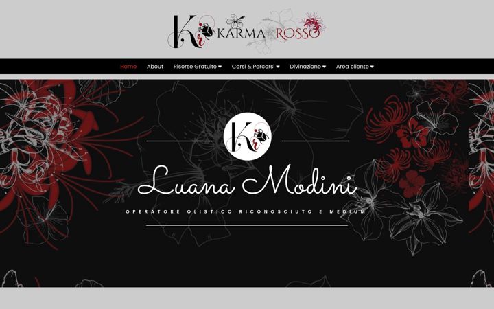 Screenshot of karmarosso.com