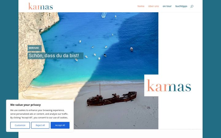 Screenshot of karmas.at