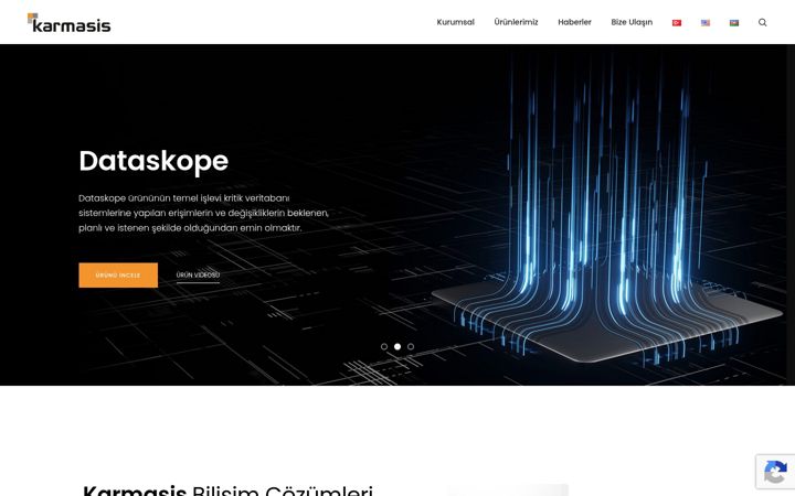 Screenshot of karmasis.com