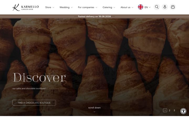 Screenshot of karmello.com
