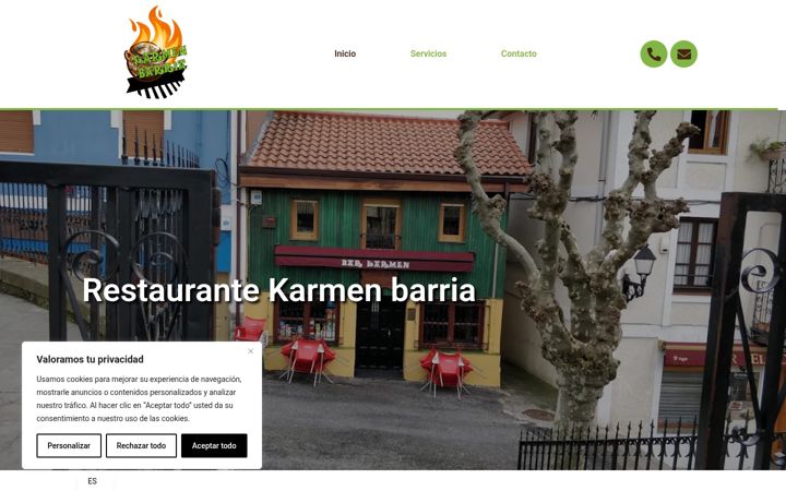 Screenshot of karmenbarria.com