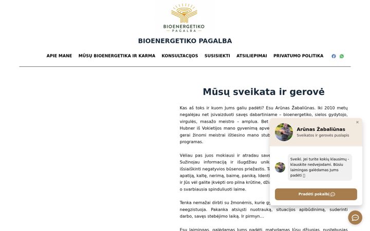 Skjermbilde av karmosdiagnostika.lt