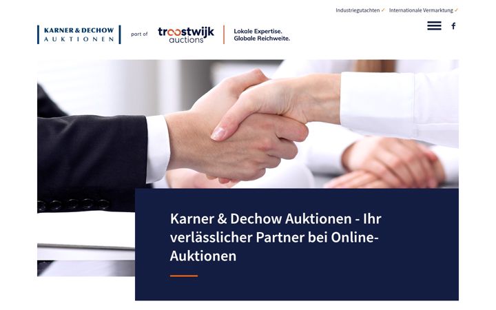 Screenshot of karner-dechow.at