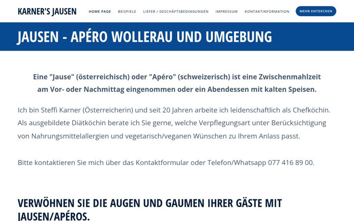 Snímek obrazovky karners-jausen.ch