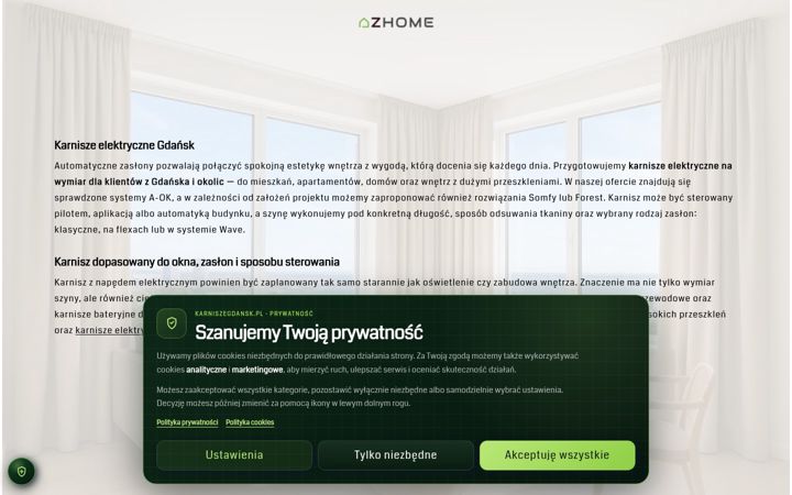 Screenshot of karniszegdansk.pl