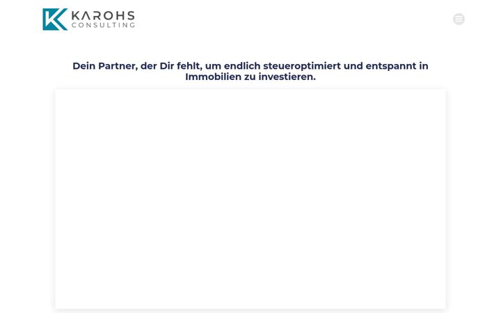 Screenshot of karohs-consulting.de