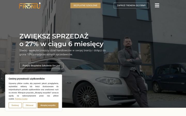 Screenshot of karolfron.pl