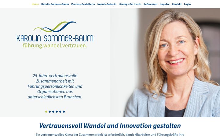 Screenshot of karolin-sommer-baum.de