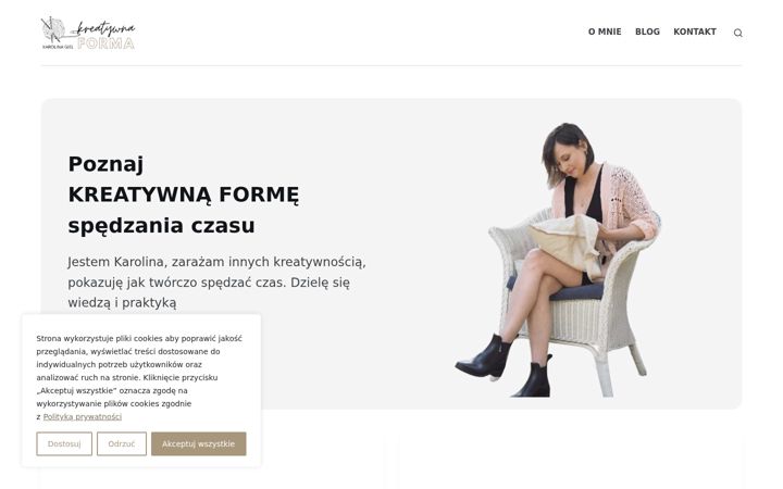 Screenshot of karolinagiel.pl
