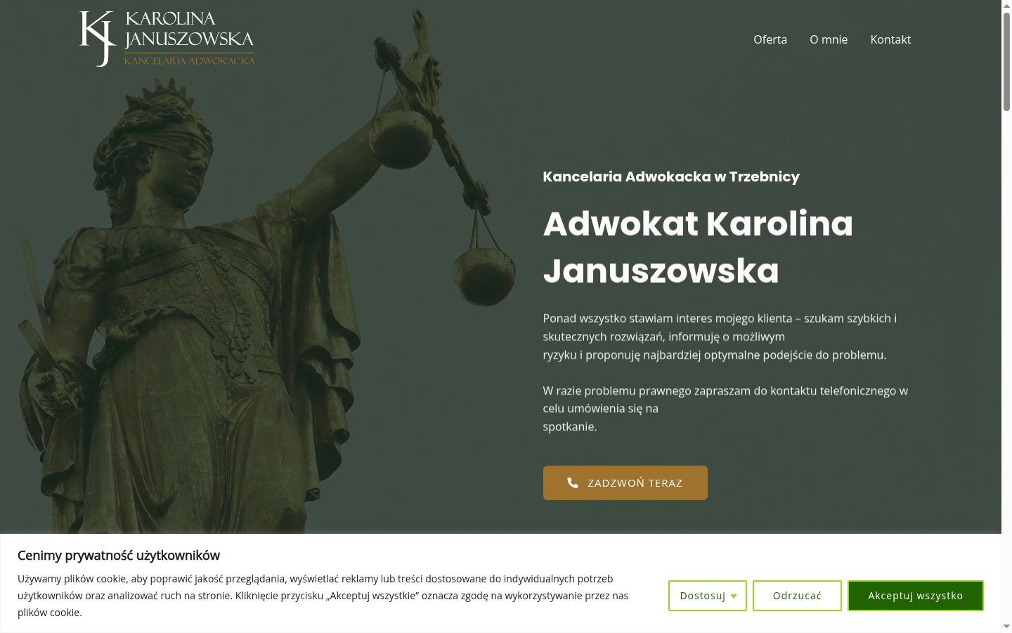 Ekrānuzņēmums ar piekrišanas baneri, kas tika rādīts pirms jebkādas mijiedarbības