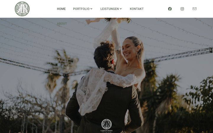 Screenshot of karoline-reher-photo.de