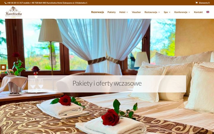 Screenshot of karolowka.pl