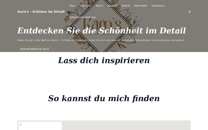 Screenshot of karos-schoenesimdetail.de
