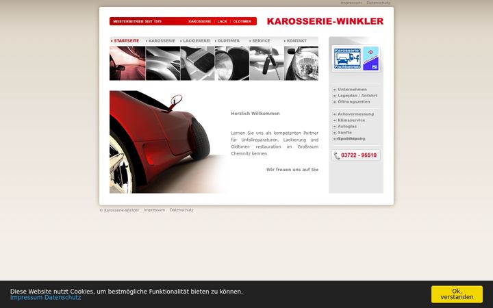 Screenshot of karosserie-winkler.de