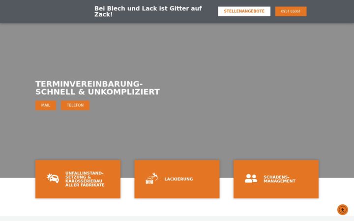 Screenshot of karosseriebau-gitter.de