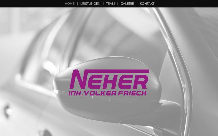Screenshot of karosseriebau-neher.de