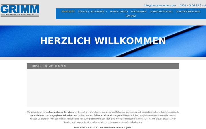 Zrzut ekranu karosseriebau.com