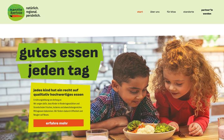 Screenshot of karotteunderbse.de
