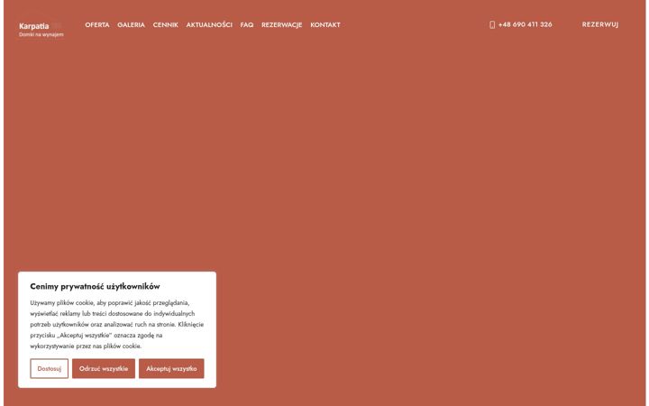 Screenshot of karpatiabb.pl
